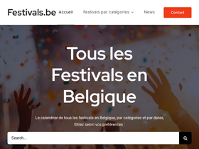 festivals.be