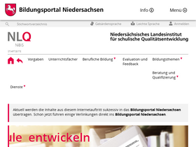 'nibis.de' screenshot
