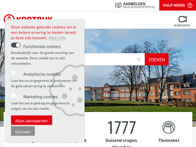 'kortrijk.be' screenshot