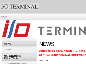 'ioterminal.com' screenshot