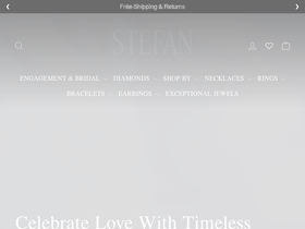 stefandiamonds.com homepage screenshot