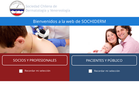 'sochiderm.org' screenshot