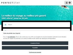 'perfectstay.com' screenshot