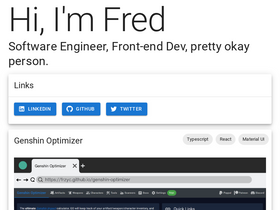 'frzyc.github.io' screenshot