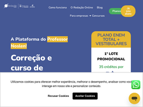 'redacaonline.com.br' screenshot