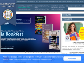'spiruharet.ro' screenshot
