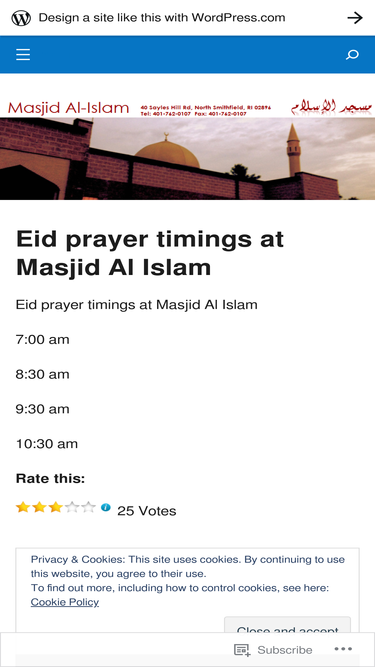 masjidalislam.wordpress.com