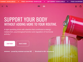 drinkjuna.com homepage screenshot