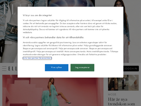 'elle.se' screenshot
