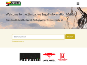 'zimlii.org' screenshot
