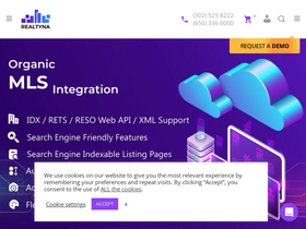 'realtyna.com' screenshot