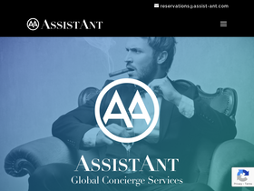 'assist-ant.com' screenshot