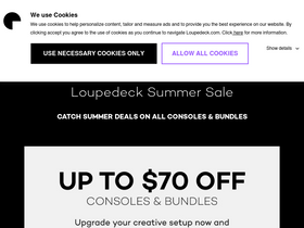 'loupedeck.com' screenshot