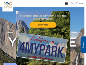 'yosemite.org' screenshot