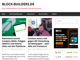 'block-builders.de' screenshot