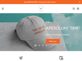 Minimal Fashion homepage screenshot