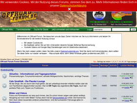 'offroad-forum.de' screenshot