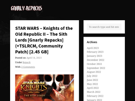 'gnarly-repacks.site' screenshot
