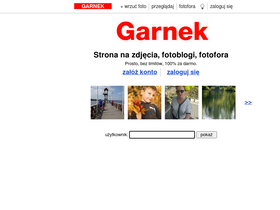 'garnek.pl' screenshot