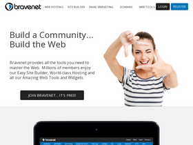 'bravesites.com' screenshot
