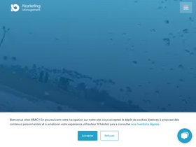 'marketing-management.io' screenshot