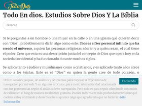 'todoendios.com' screenshot
