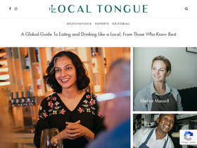 'thelocaltongue.com' screenshot