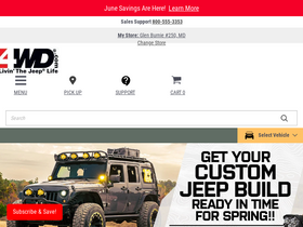 '4wd.com' screenshot