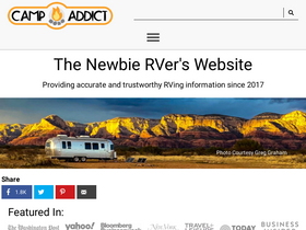 'campaddict.com' screenshot