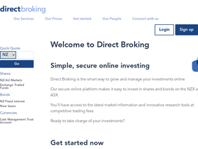'directbroking.co.nz' screenshot