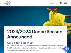 'musiccenter.org' screenshot