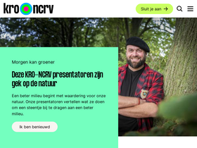 'kro-ncrv.nl' screenshot