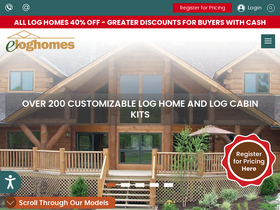'eloghomes.com' screenshot