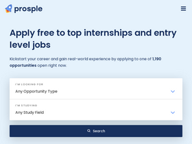 'prosple.com' screenshot
