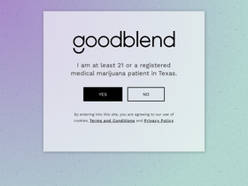 'goodblend.com' screenshot