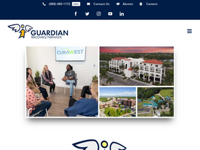 'guardianrecoverynetwork.com' screenshot