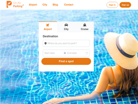 'onairparking.com' screenshot