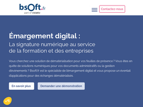 'bienvenue.pro' screenshot