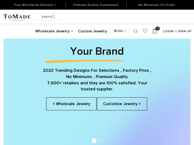 'tomade.com' screenshot
