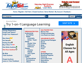 'aquabid.com' screenshot