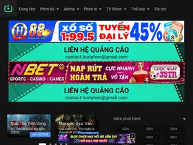 'luotphimtv.vip' screenshot