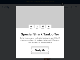 thegerty.com homepage screenshot