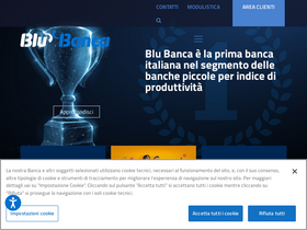 'blubanca.it' screenshot