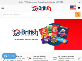 'britishessentials.com' screenshot