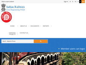 'ircep.gov.in' screenshot