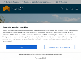 'intent24.fr' screenshot