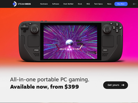 'steamdeck.com' screenshot