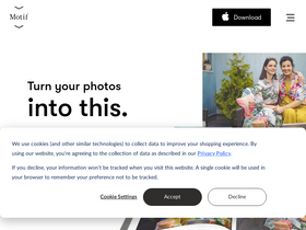 'motifphotos.com' screenshot