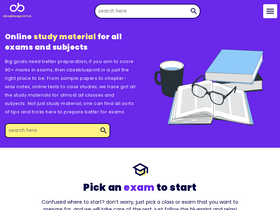 'cbseblueprint.in' screenshot