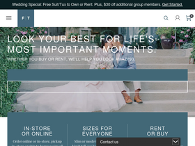 'friartux.com' screenshot